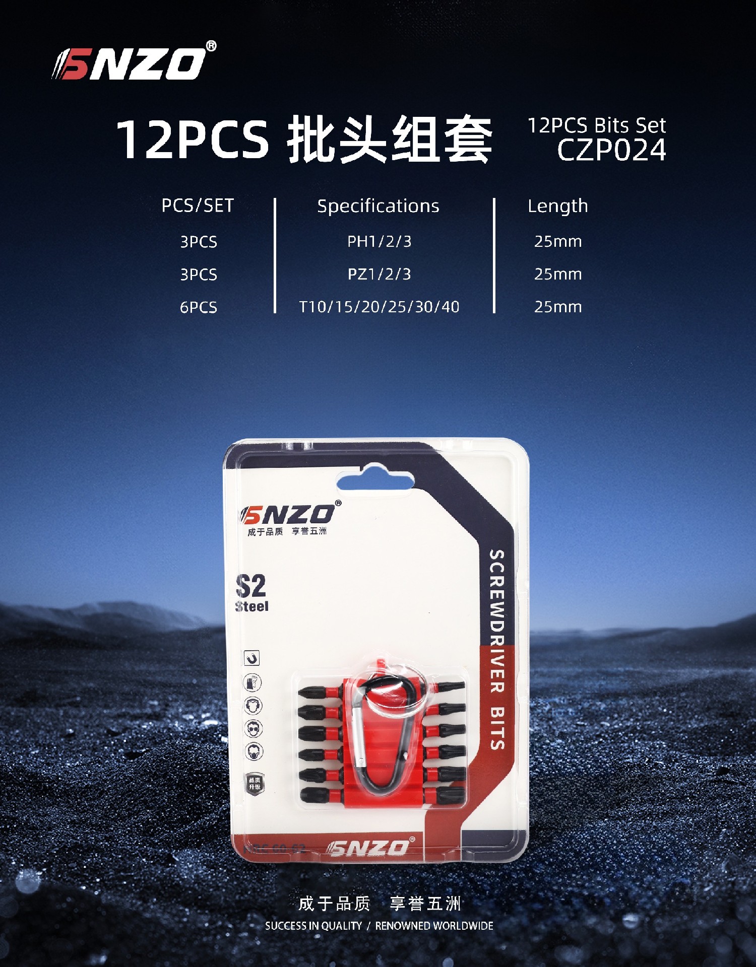 CZP024  12PCS